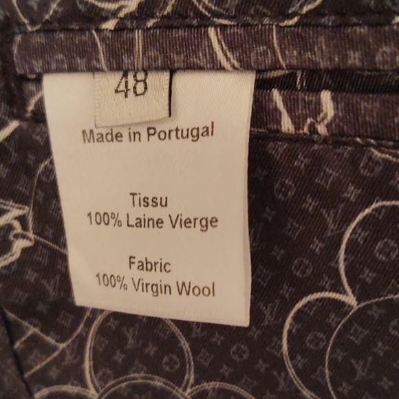 Louis Vuitton Navy Uniform Blue Wool Slim Blazer - Picture 7 of 7